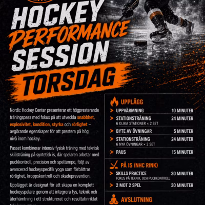 Hockey Performance Session - "Torsdag"