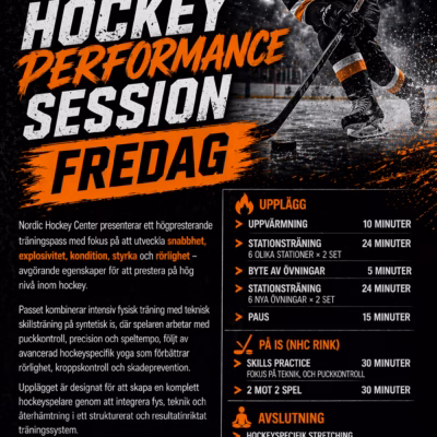 Hockey Performance Session - "Fredag"